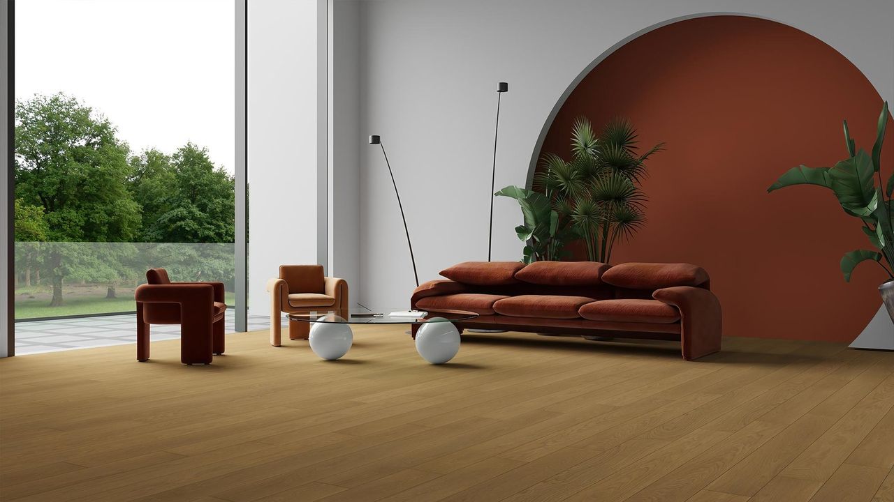 Render interior 3D de vivienda