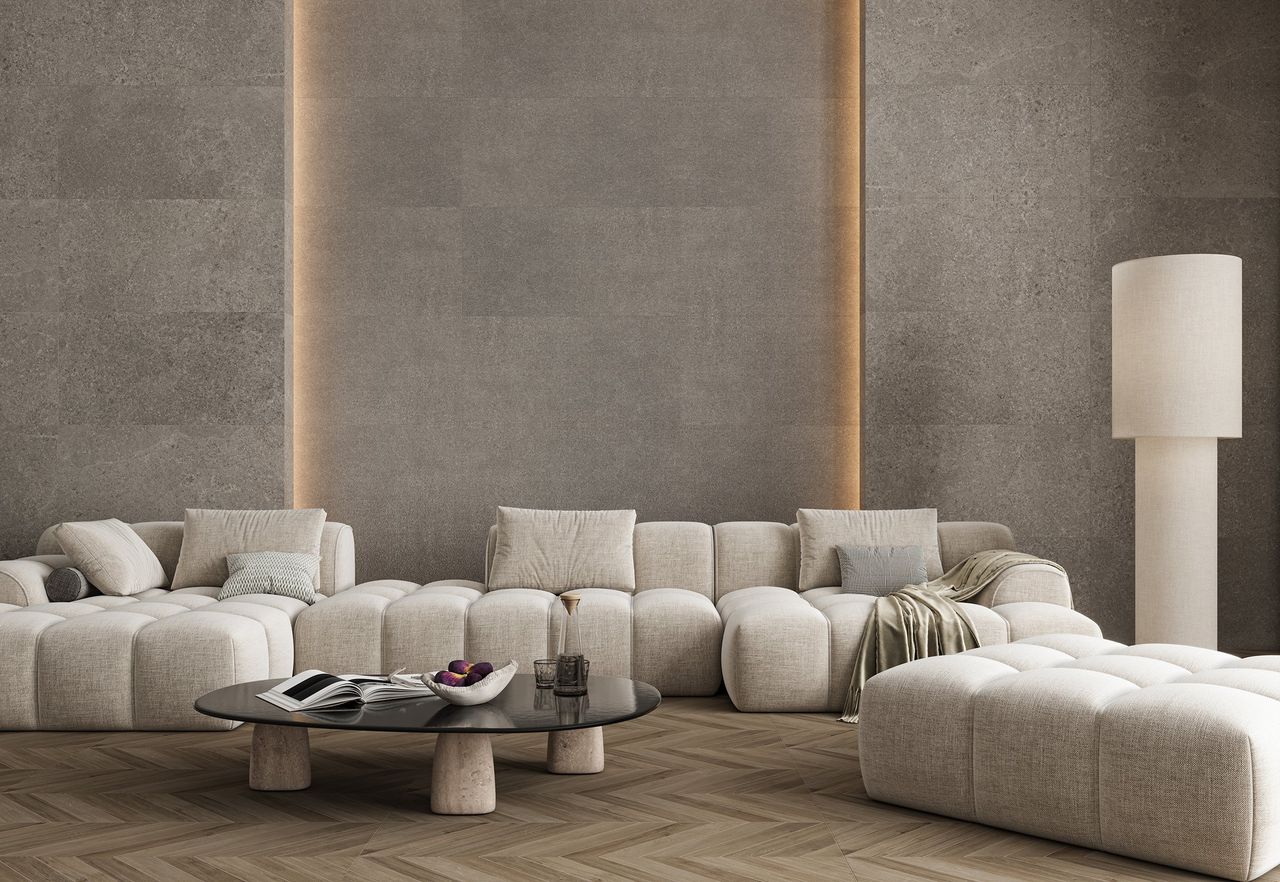 Render interior 3D de vivienda